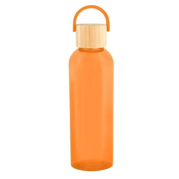 20 Oz. Ally rPET Bottle With Bamboo Lid And Easy Carry Ha...