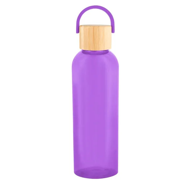 20 Oz. Ally rPET Bottle With Bamboo Lid And Easy Carry Ha...