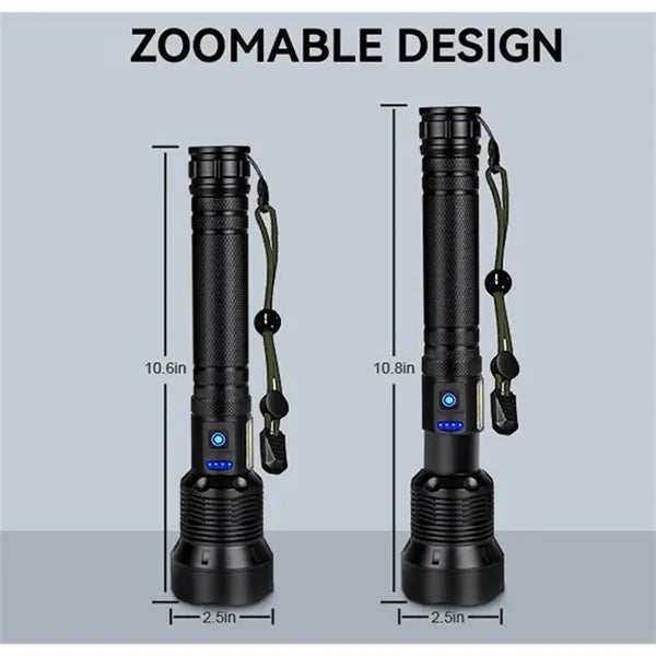Powerful Super Bright Rechargeable Flashlight