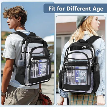 Multi-pockets See Through Backpack