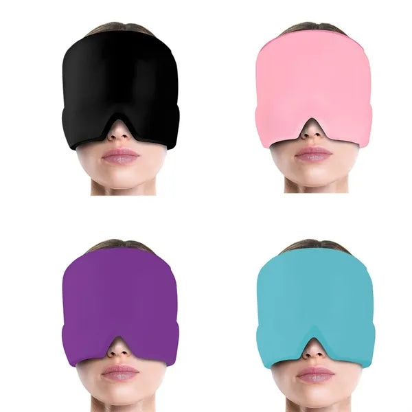 Soothing Headache Hat Ice Pack Mask