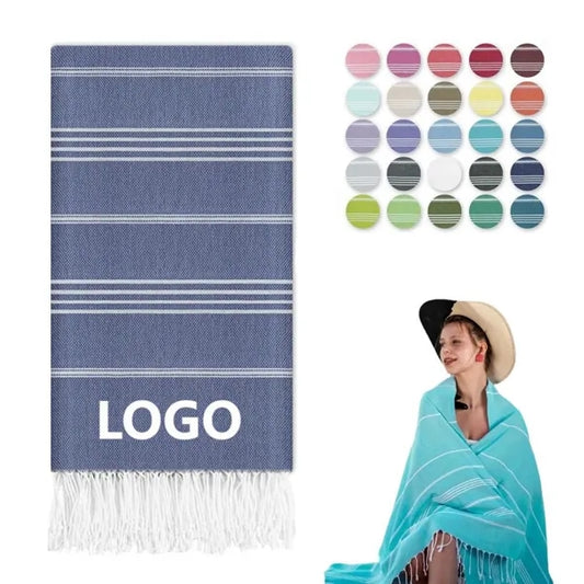71"x39" Oversized Turkish Beach Towel