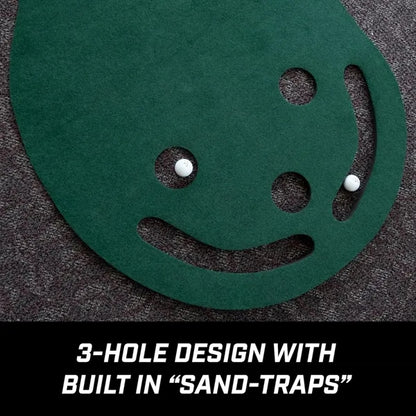 108"x35" Golf Three-Hole Putting Mat