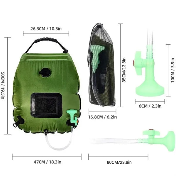 Portable Camp Shower Bag