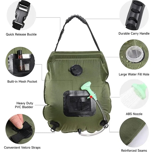 Portable Camp Shower Bag