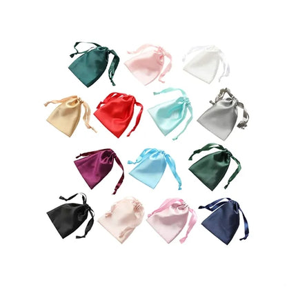 Double-sided Silk Eye Sleep Mask Blinder w/ Carrying Pouch