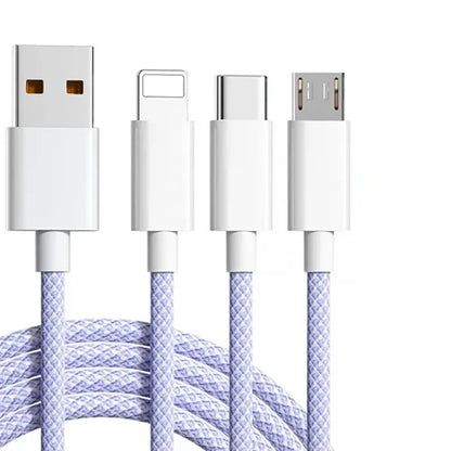 3 In 1 Fast Charging Data Cable