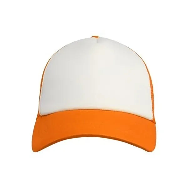 Two-Color Printable Flat Bill Trucker Cap