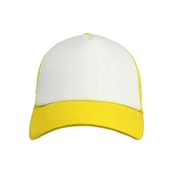Two-Color Printable Flat Bill Trucker Cap