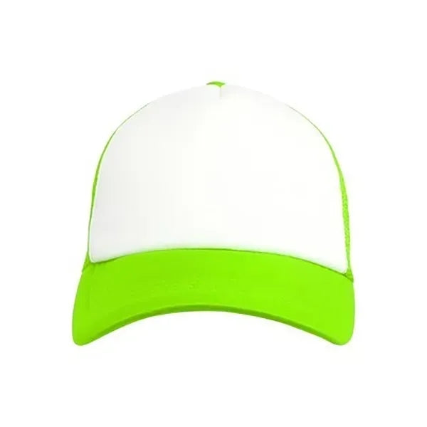 Two-Color Printable Flat Bill Trucker Cap