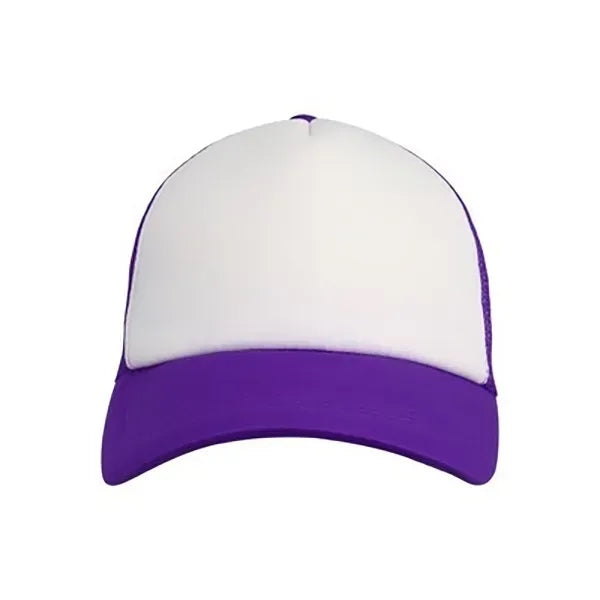 Two-Color Printable Flat Bill Trucker Cap