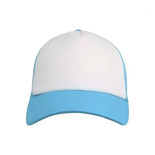 Two-Color Printable Flat Bill Trucker Cap