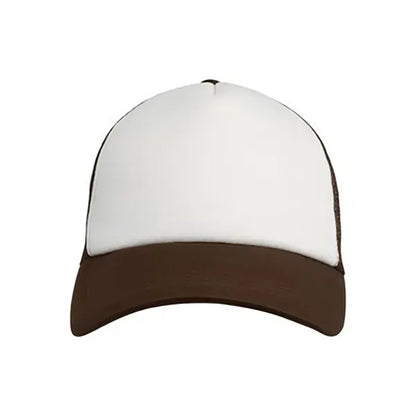 Two-Color Printable Flat Bill Trucker Cap