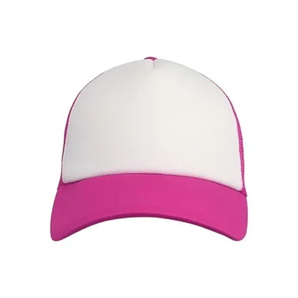 Two-Color Printable Flat Bill Trucker Cap