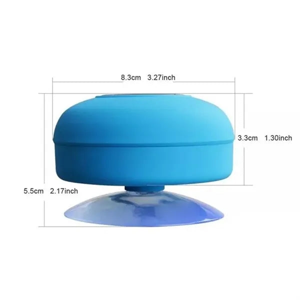 Suction Cup Waterproof Mini Bluetooth Speaker