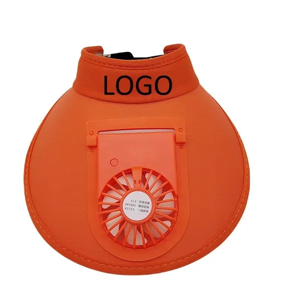Sun Visors Hat with Fan