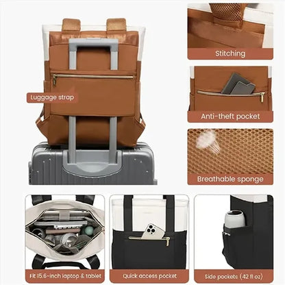 15.6 in Work Laptop Bag with USB Port