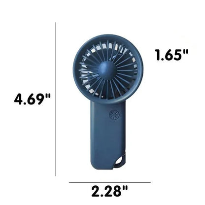 Summer Mini Fan With Carabiner