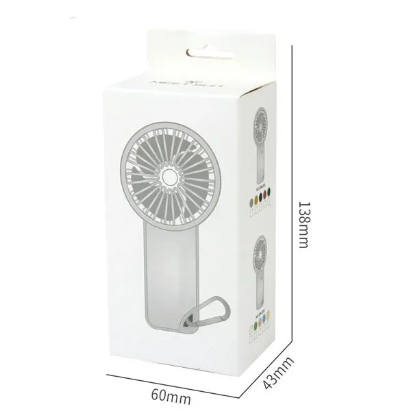 Summer Mini Fan With Carabiner