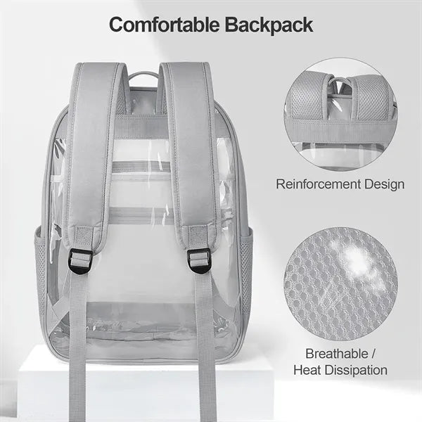 Travel Stadium Approved Clear Backpack