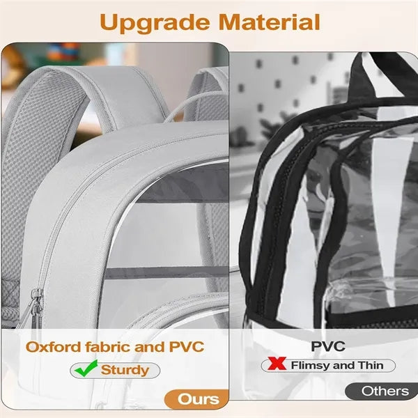 Travel Stadium Approved Clear Backpack