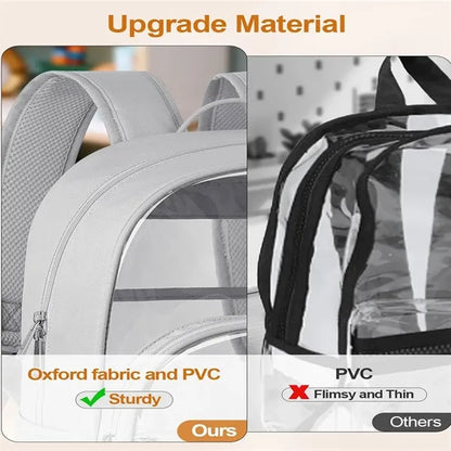 Travel Stadium Approved Clear Backpack