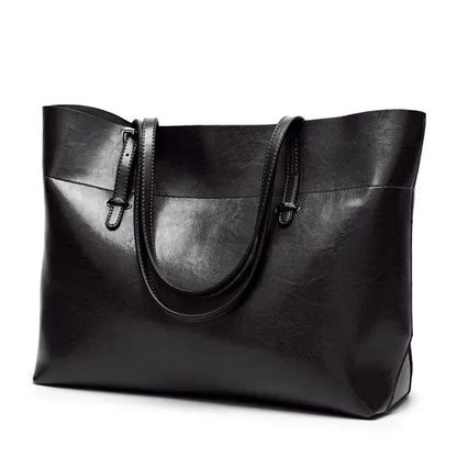 Leather Tote Shoulder Bag Handbag