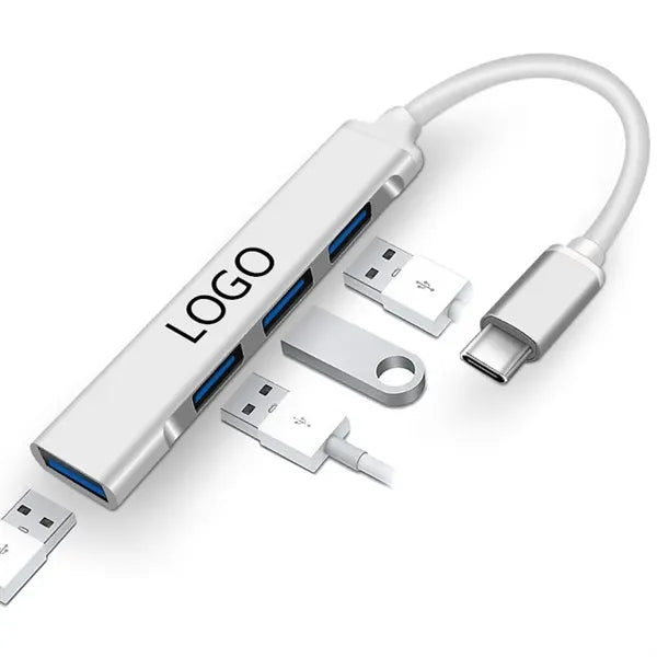 4 In 1 USB C Port Hub Expander