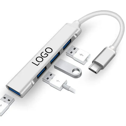 4 In 1 USB C Port Hub Expander
