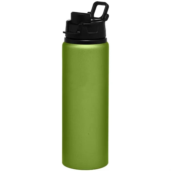 25 oz Aluminum Sports Bottle w/ Snap Lid