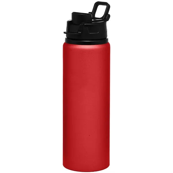 25 oz Aluminum Sports Bottle w/ Snap Lid