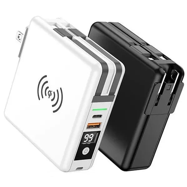 10000mAh 2 in1 Power Bank Wall Charger