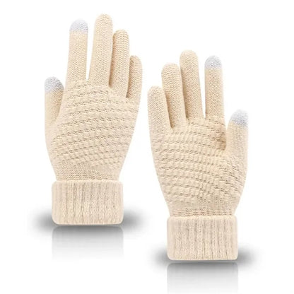 Unisex Knit Gloves Full Fingers