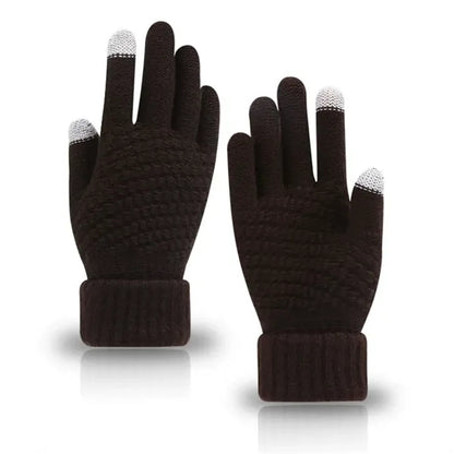 Unisex Knit Gloves Full Fingers