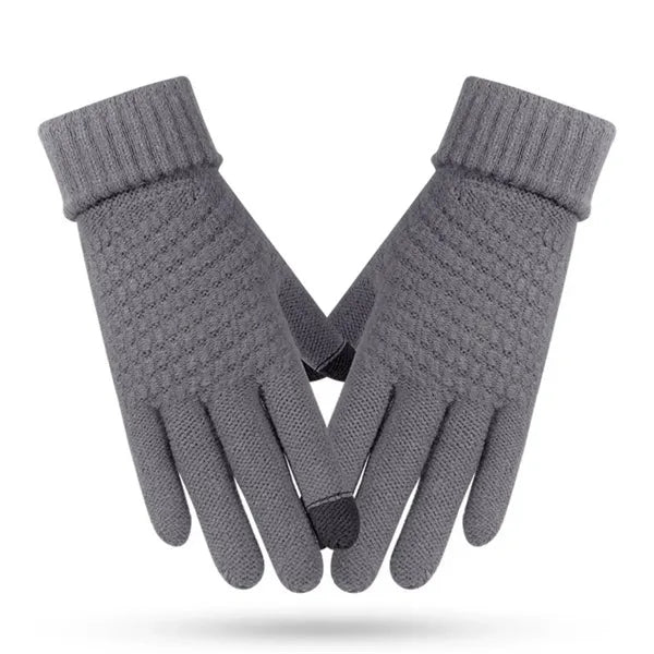 Unisex Knit Gloves Full Fingers