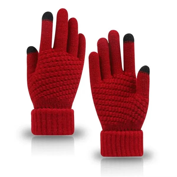 Unisex Knit Gloves Full Fingers