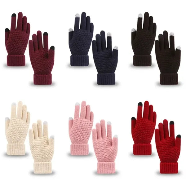 Knitted touchscreen Gloves for men women