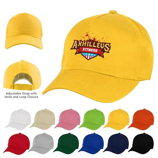 Cotton Polyester Baseball Cap (5 panel)