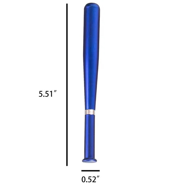 Baseball Bat Shaped Metal Ballpoint Pen For Promotions