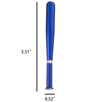 Baseball Bat Shaped Metal Ballpoint Pen For Promotions