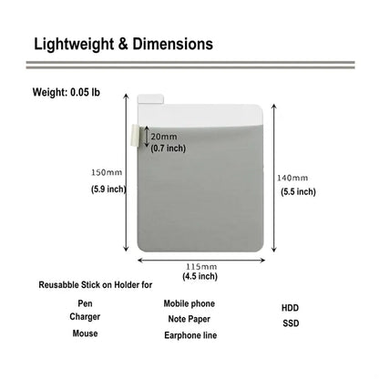 Portable External Hard Drive Carrying Case