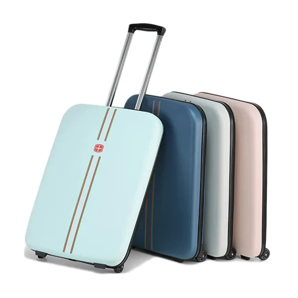 20" Expandable Lightweight Travel Suitcase with Silent Wheel