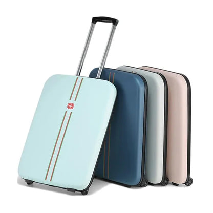 20" Expandable Lightweight Travel Suitcase with Silent Wheel