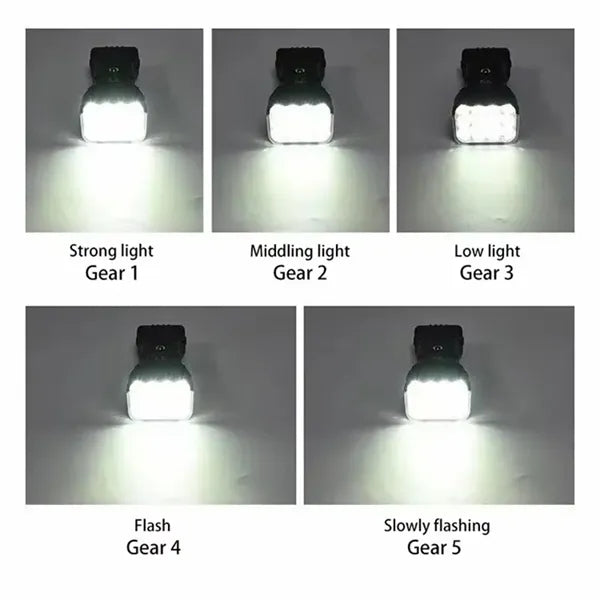 12 LED Bike Lights Horn Set for Night Riding