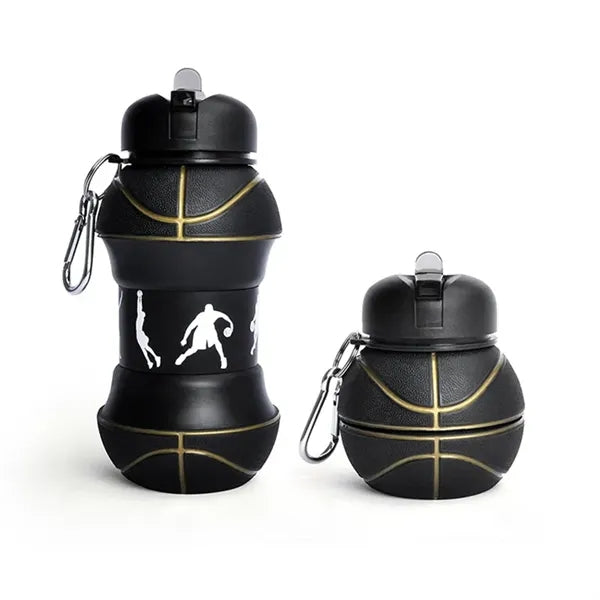 Sports Ball Shaped Collapsible Drinking Cup