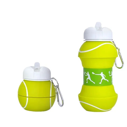 Sports Ball Shaped Collapsible Drinking Cup