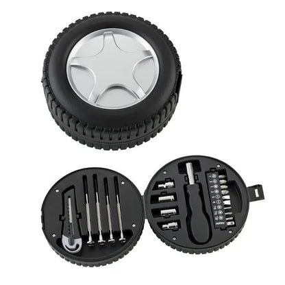 20 Piece Tool Set In Tire