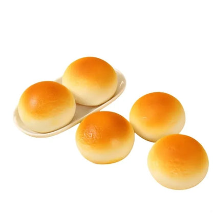 Cute Bread Shaped Stress Reliever Squeeze Toy