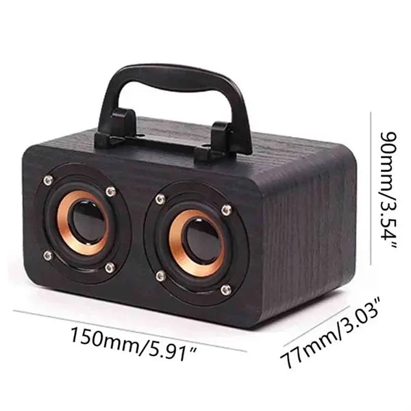Portable Retro Bluetooth Speaker