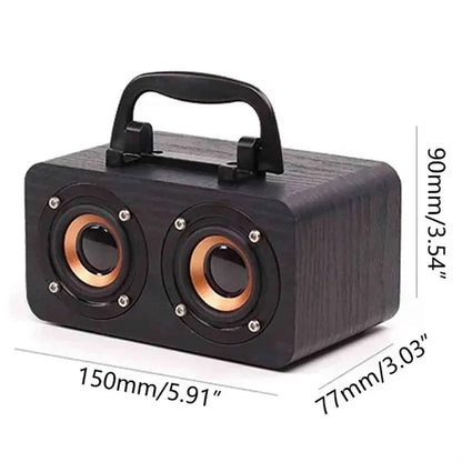 Portable Retro Bluetooth Speaker